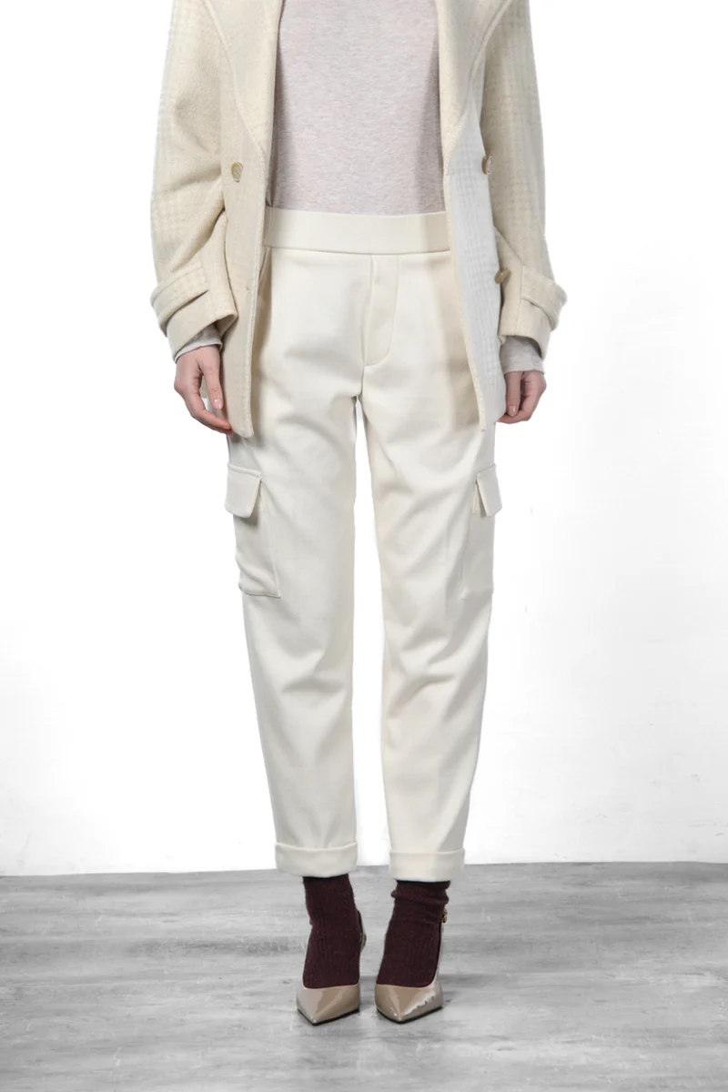 Chile Jogger pantalon cargo femme en jersey relaxed fit