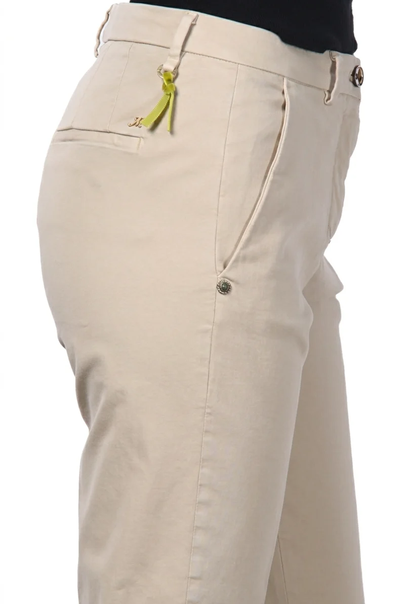 New York Carrot pantalon chino femme en satin carrot fit ①