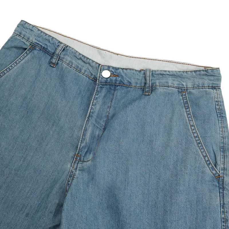 Veil Wide Bermuda Denim Shorts