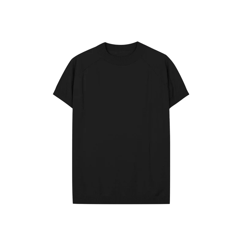 (2Pack) Veil Raglan Sleeve Crew Neck Knit Tee