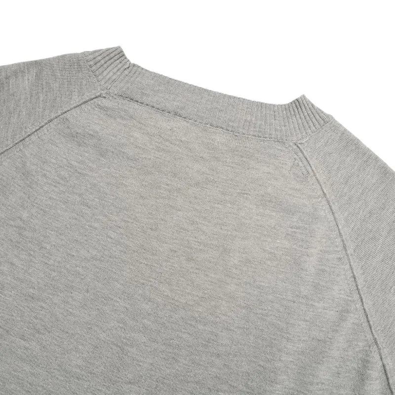 (2Pack) Veil Raglan Sleeve Crew Neck Knit Tee