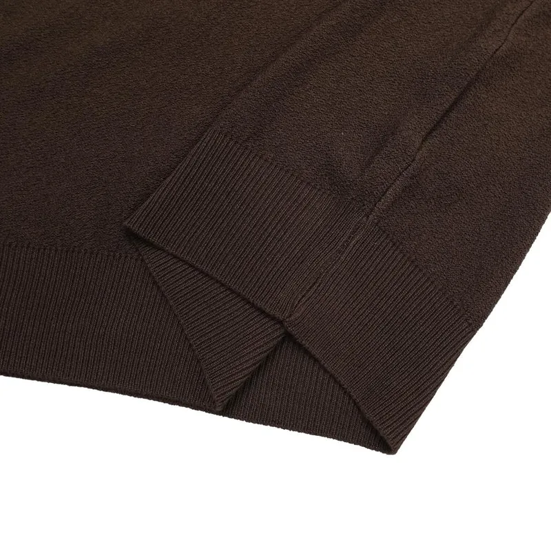 (2Pack) Veil Contrast Trim Crew Neck Knit Tee
