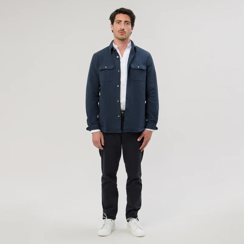SURCHEMISE ALEX BLEU MARINE