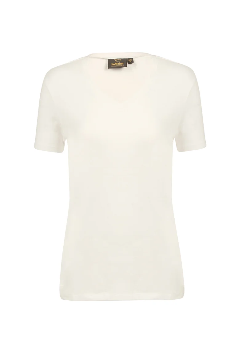 2er-Pack Stretch T-Shirt V-Neck Giorgia