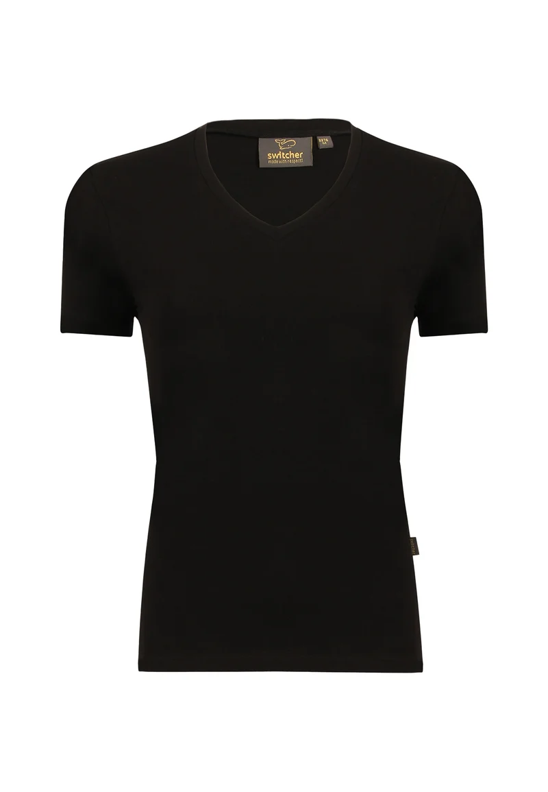 2er-Pack Stretch T-Shirt V-Neck Giorgia
