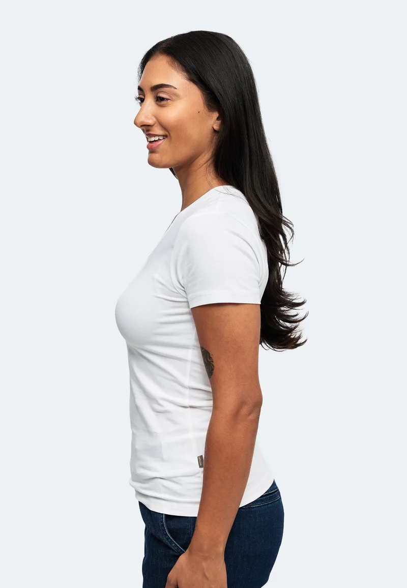 2er-Pack Stretch T-Shirt V-Neck Giorgia