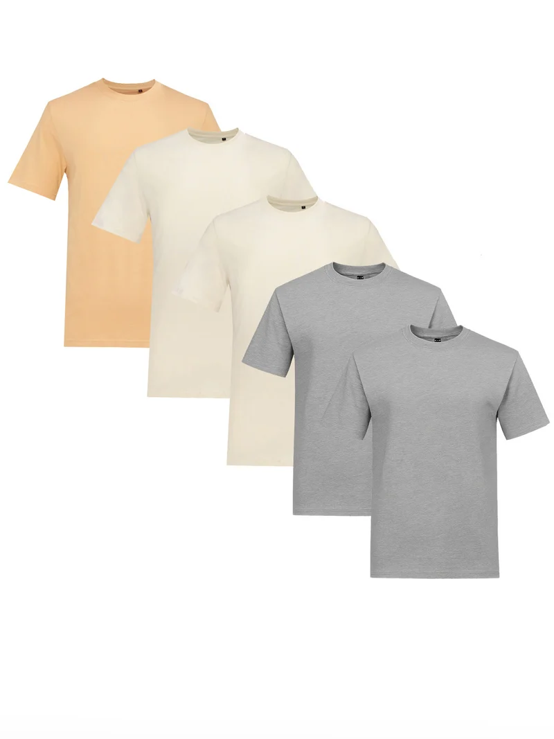 5-er-Pack-Bio T-Shirt Pablo