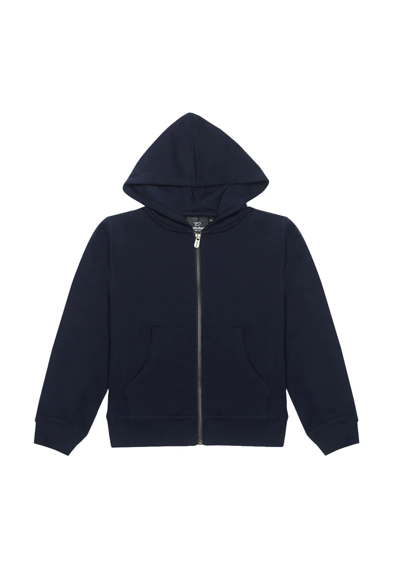 Kinder Zip Hoodie Bruce 100% Bio Baumwolle