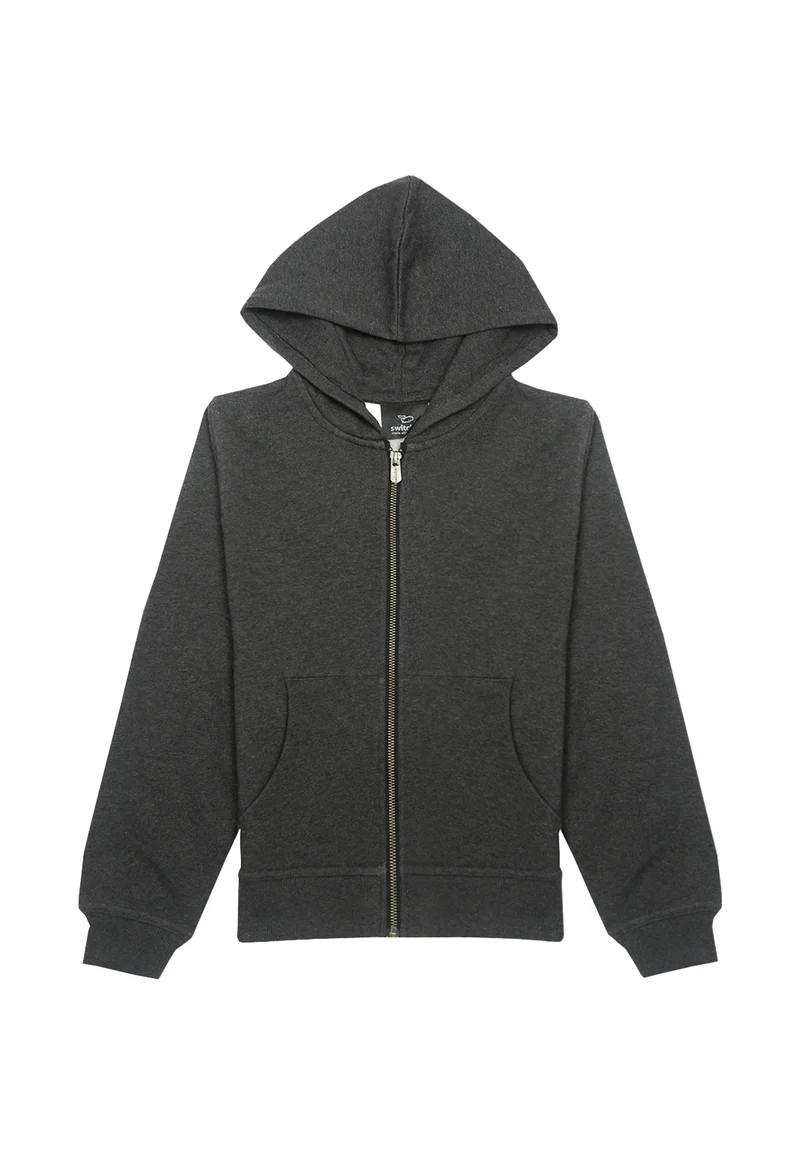 Kinder Zip Hoodie Bruce 100% Bio Baumwolle