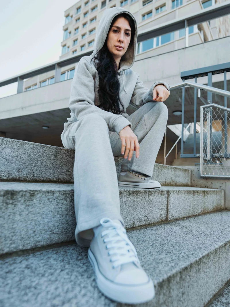 Amine Open Leg Jogger