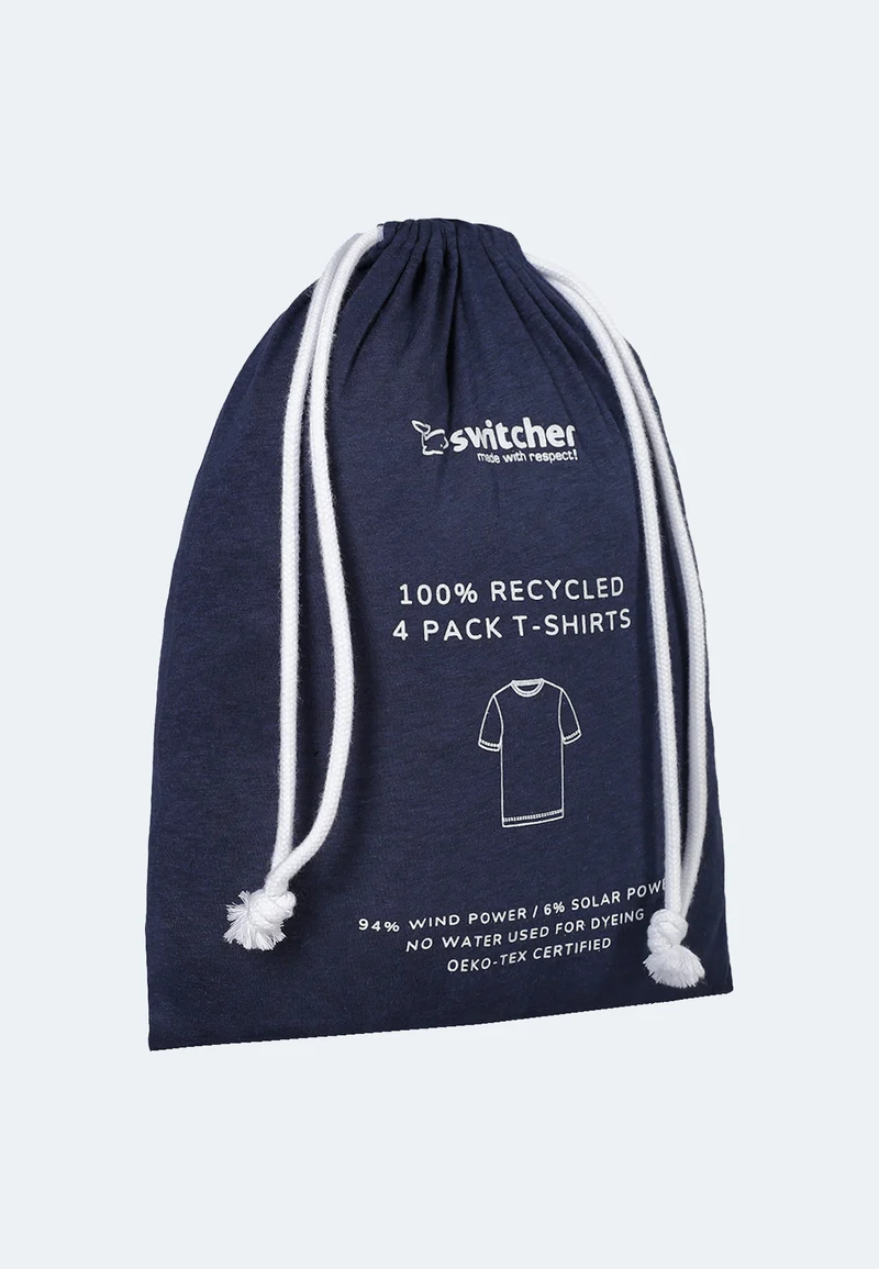 4-er-Pack Unisex T-Shirt Max