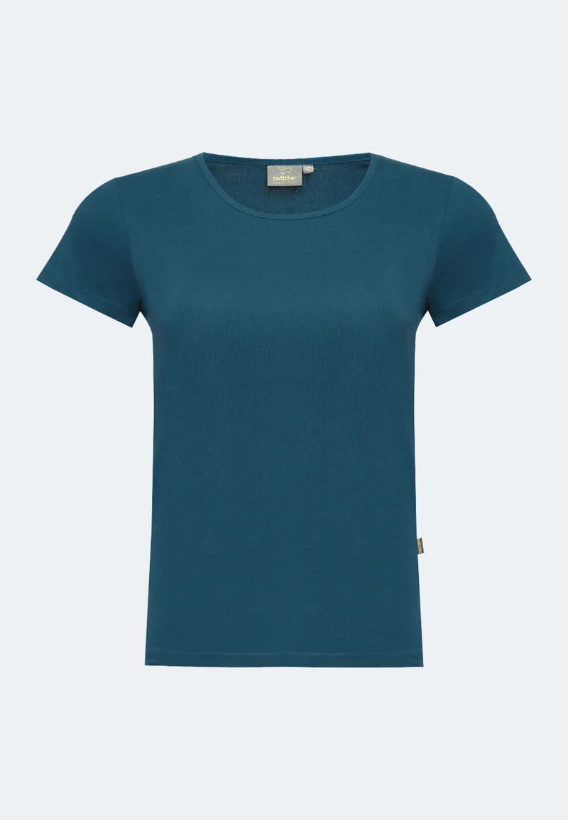 2850 Sally – Nachhaltiges Damen Rib T-Shirt mit Rundhals