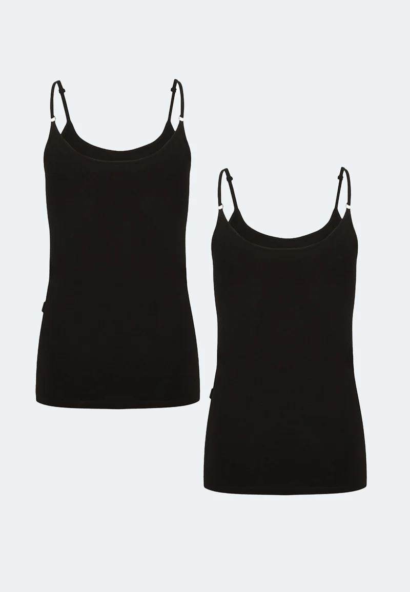 2er-Pack Stretch Stretch Spaghetti Top Muriel