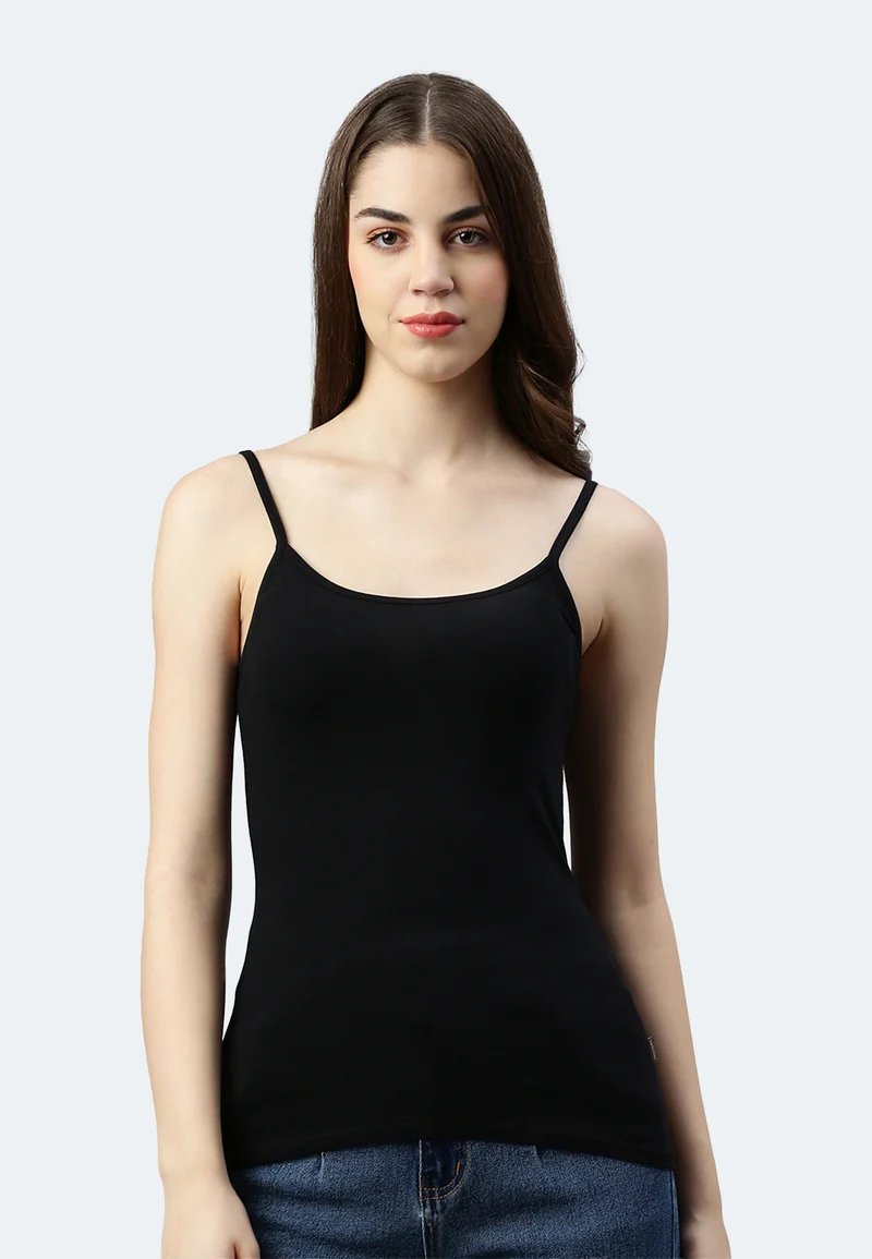 2er-Pack Stretch Stretch Spaghetti Top Muriel