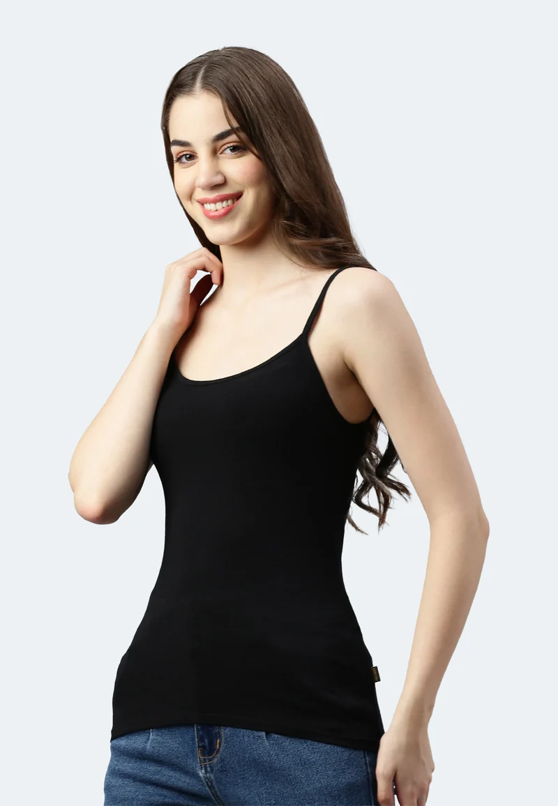 2er-Pack Stretch Stretch Spaghetti Top Muriel