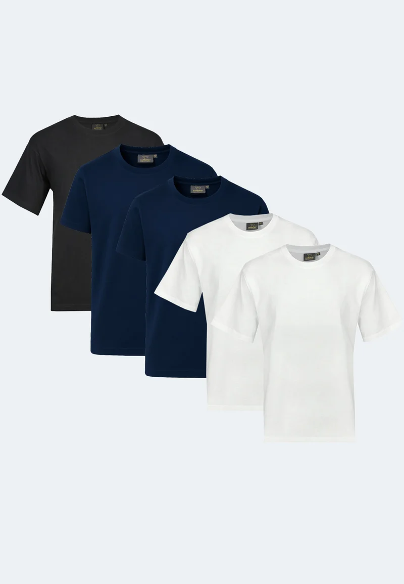 5-er-Pack-Classic T-Shirt Bob