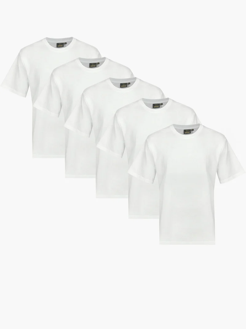 5-er-Pack-Classic T-Shirt Bob