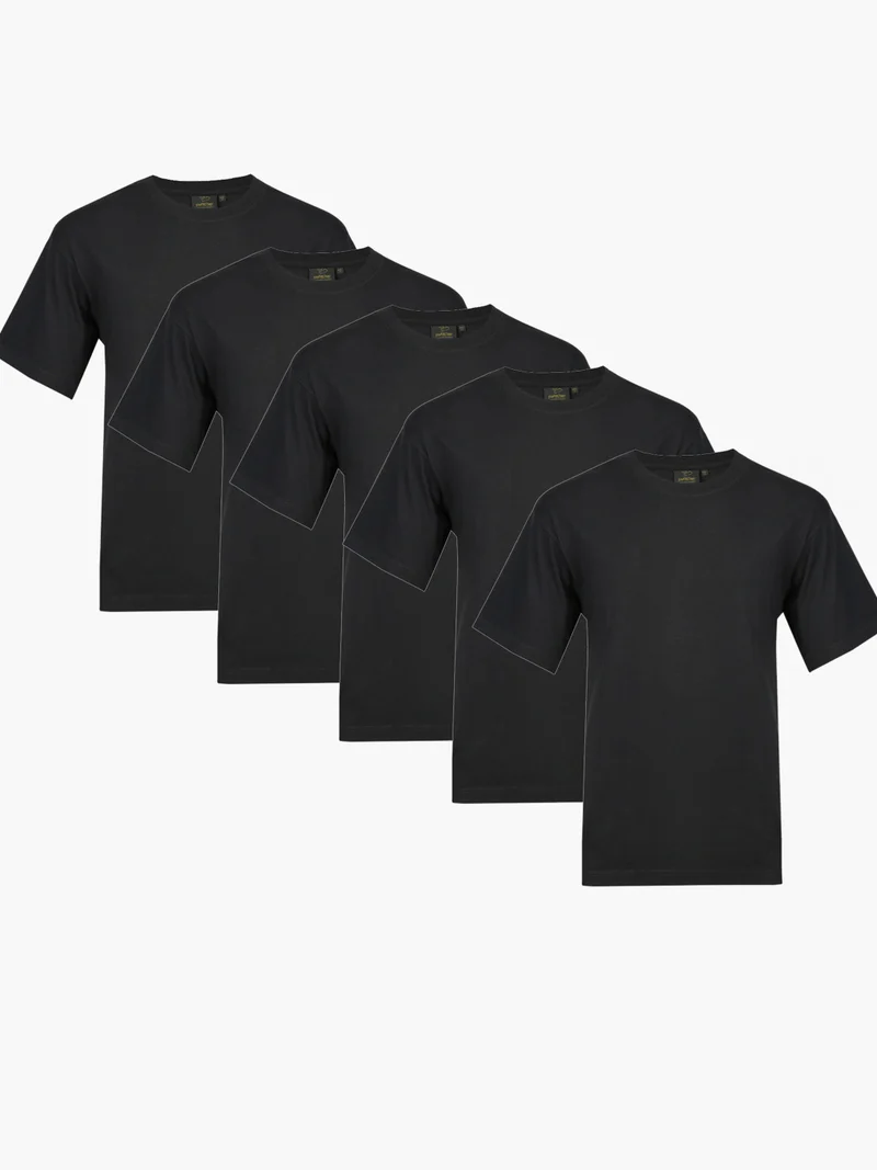 5-er-Pack-Classic T-Shirt Bob