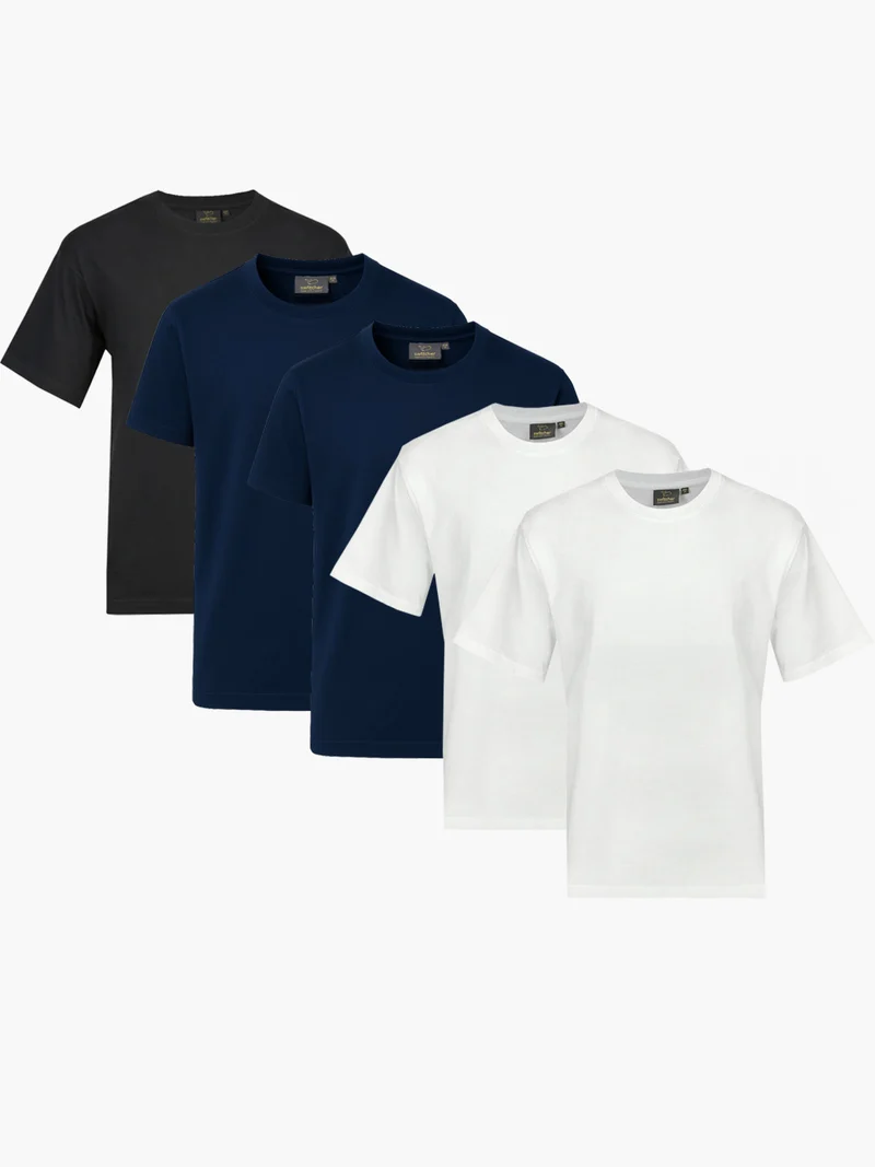 5-er-Pack-Classic T-Shirt Bob