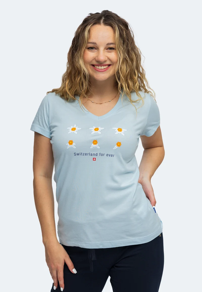 Switzerland For ever T-Shirt Damen