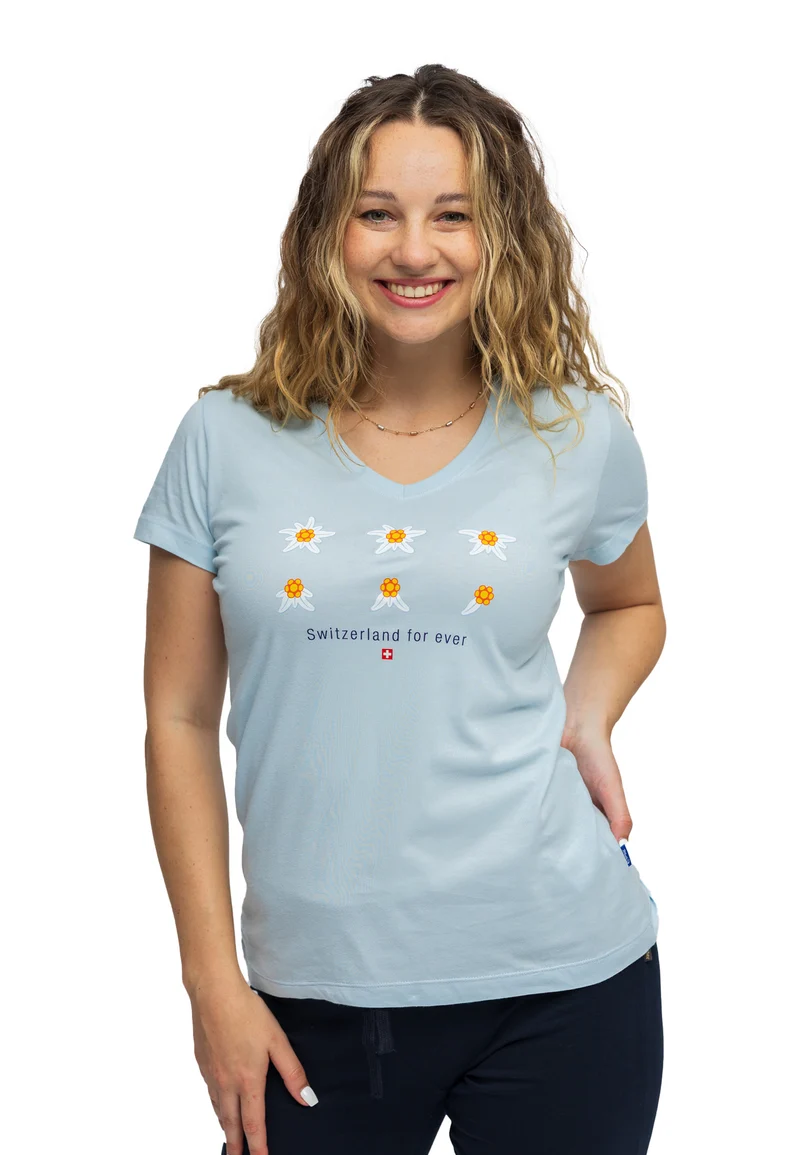 Switzerland For ever T-Shirt Damen