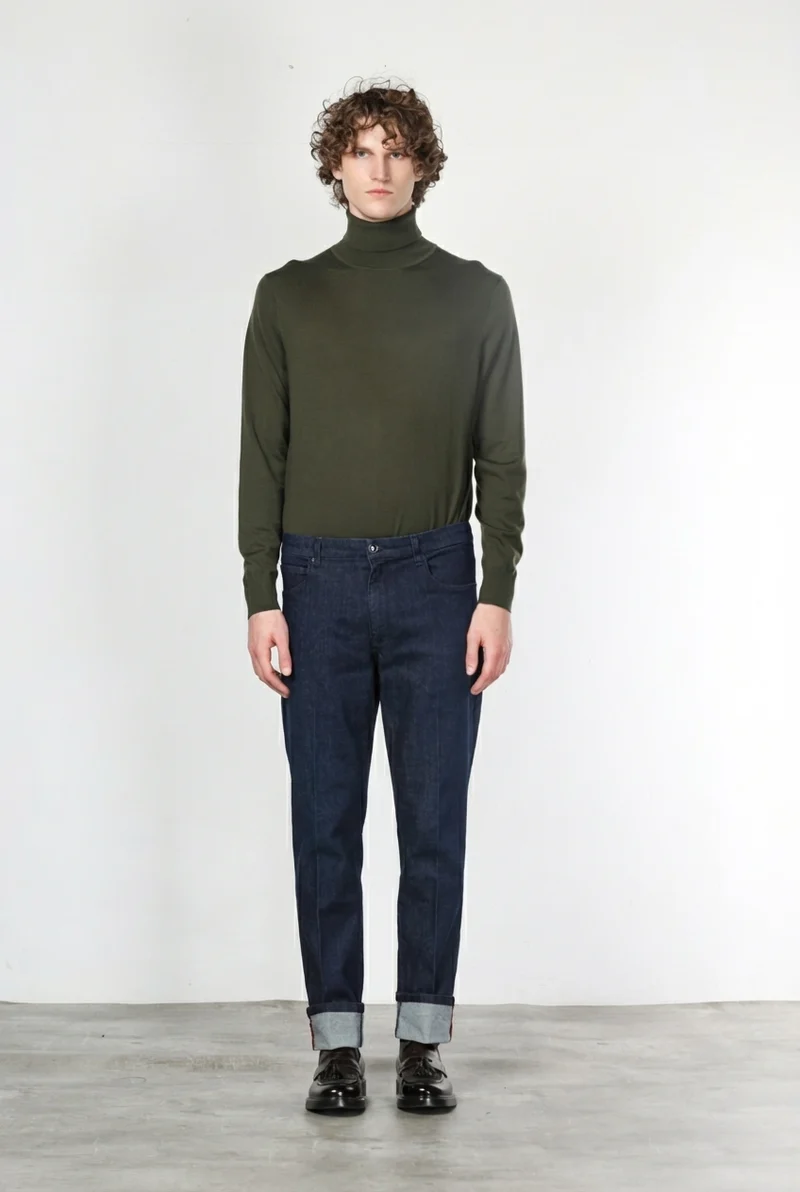 Harris pantalon 5 poches homme en techno denim stretch carrot fit
