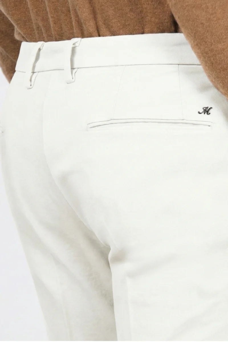 Torino Flex pantalon chino homme en satin slim fit ①
