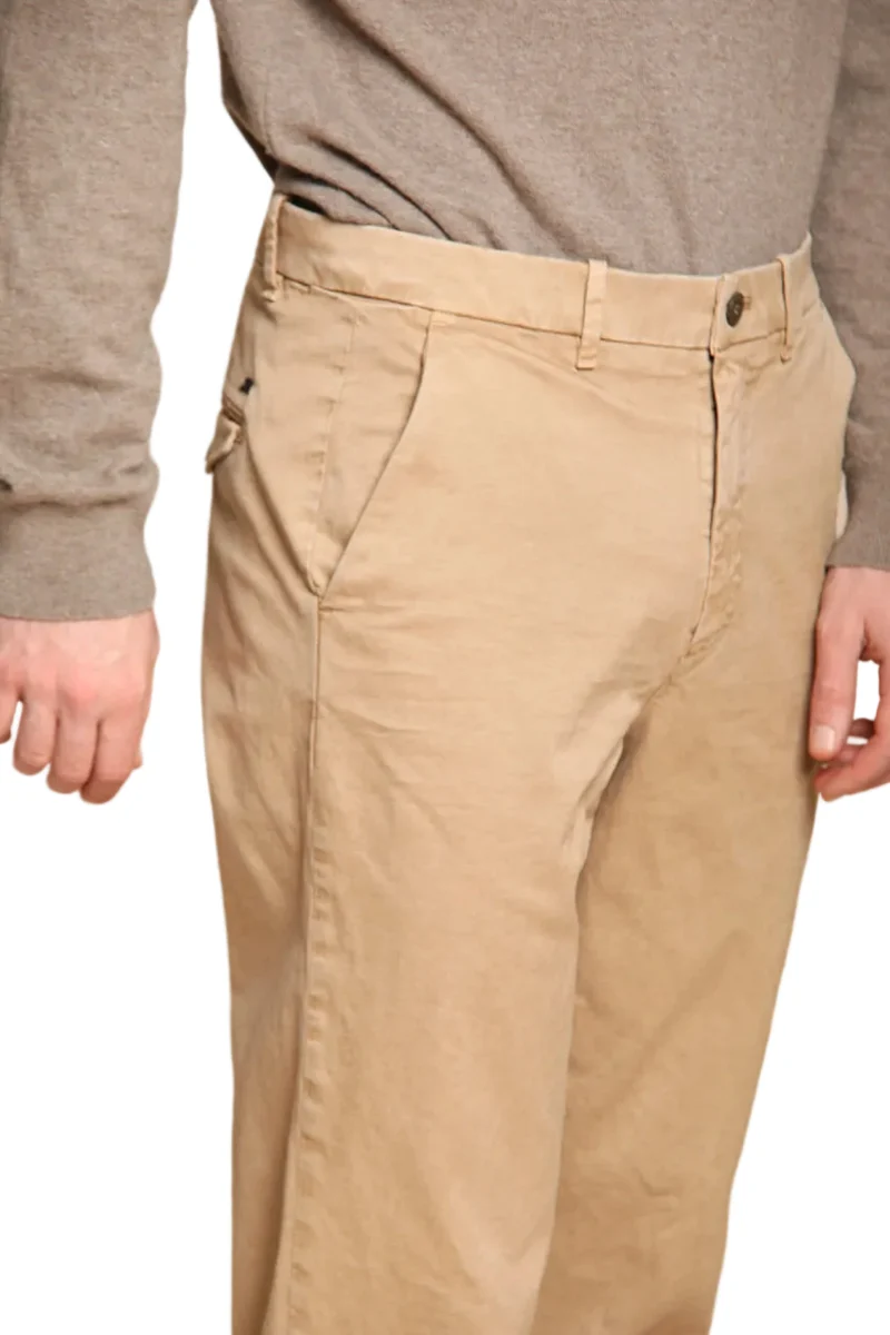 Chinos pantalon chino homme en gabardine relaxed fit