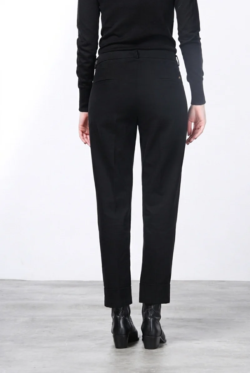 New York Carrot pantalon chino femme en satin, carrot fit ①