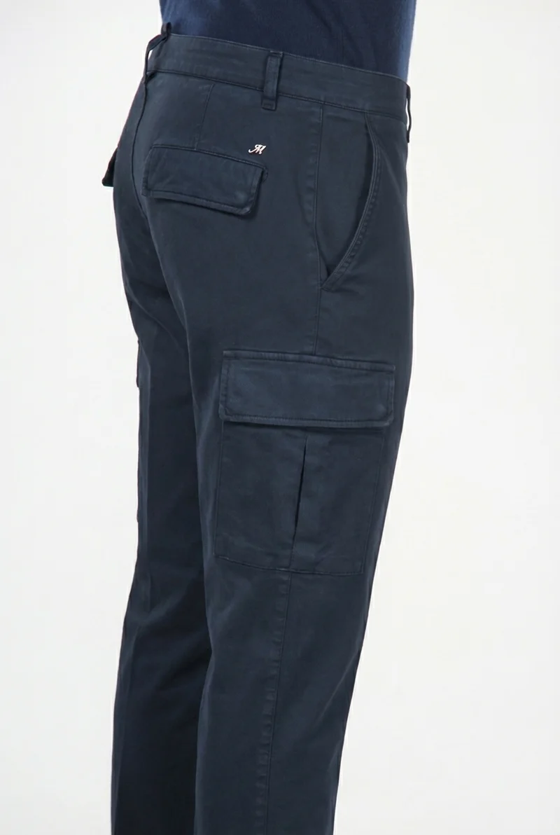 Chile pantalon cargo homme en coton stretch à armure diagonale, regular fit