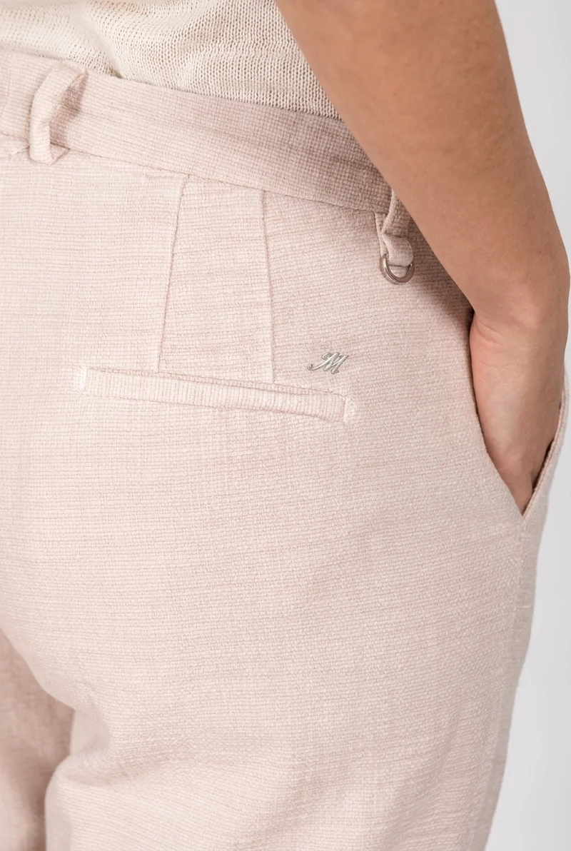 New York Carrot pantalon chino femme en natté carrot fit