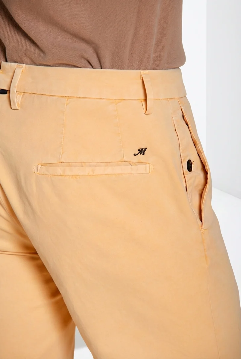 New York delamere pantalon chino homme en twill léger stretch regular fit