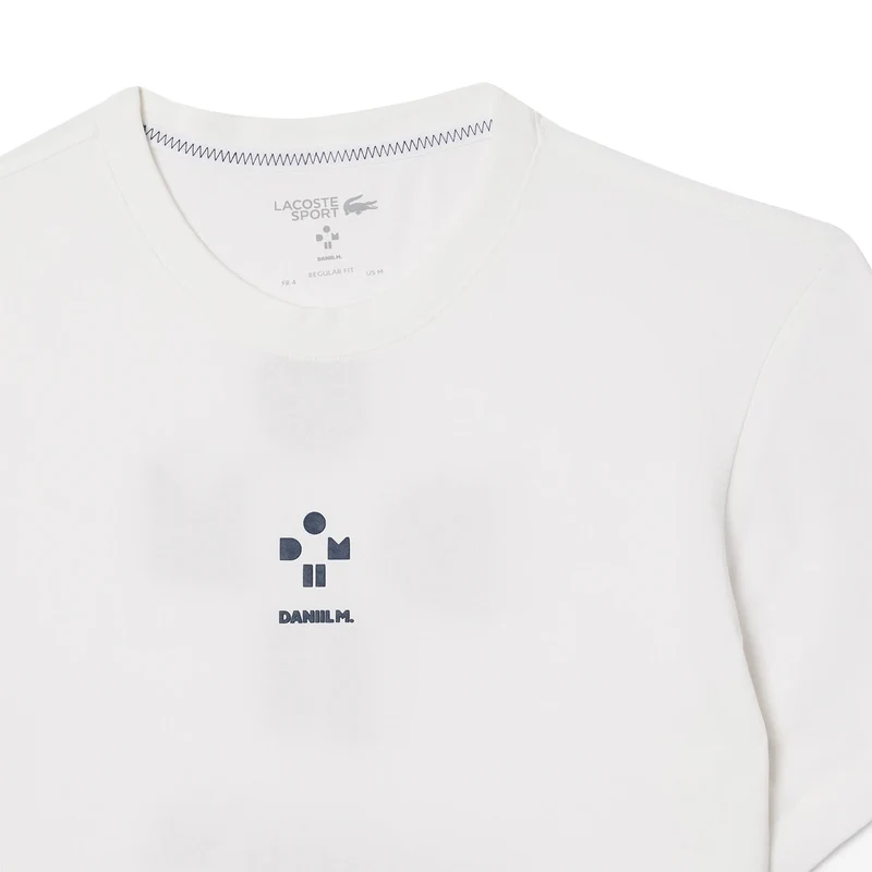 T-SHIRT LACOSTE MEDVEDEV VERSION FAN
