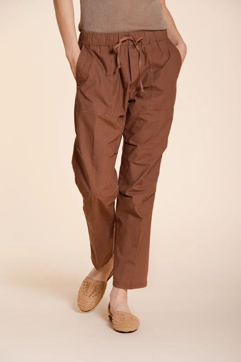 Fatique Jogger pantalon cargo femme en twill relaxed fit