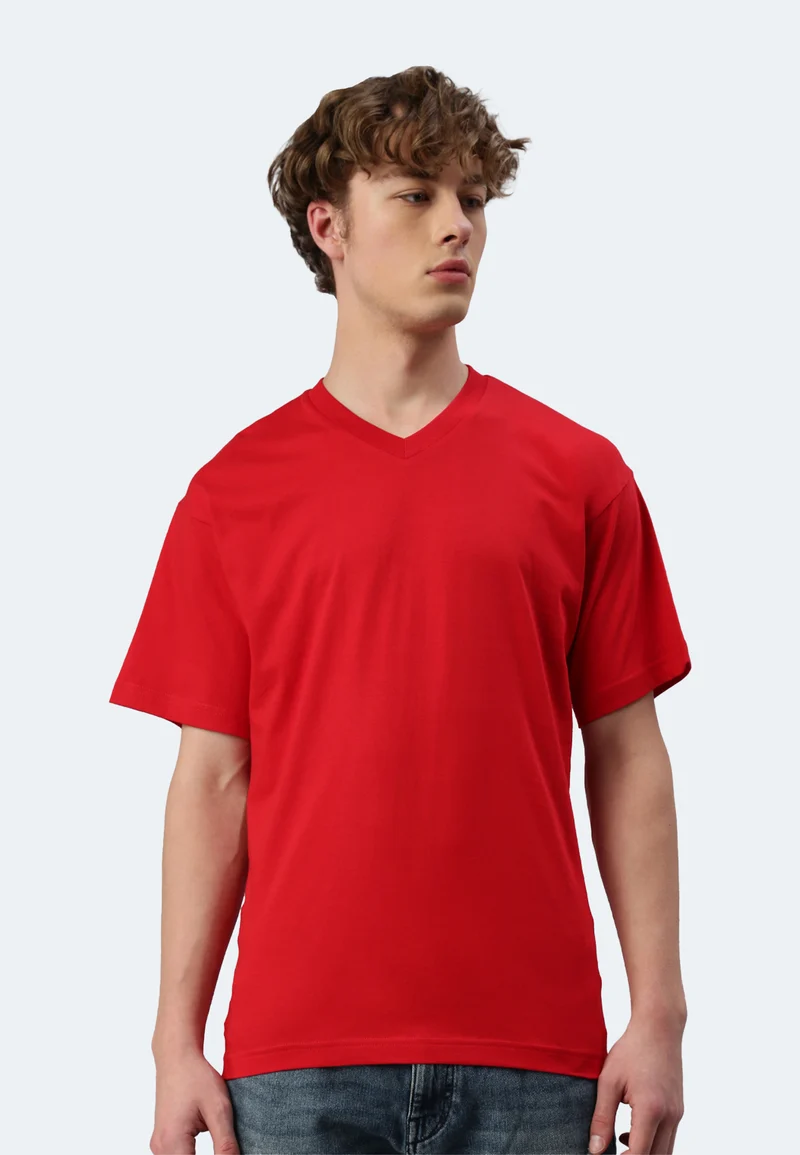 T-Shirt Oversize V-Neck Victor