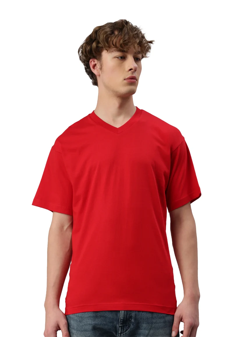 T-Shirt Oversize V-Neck Victor