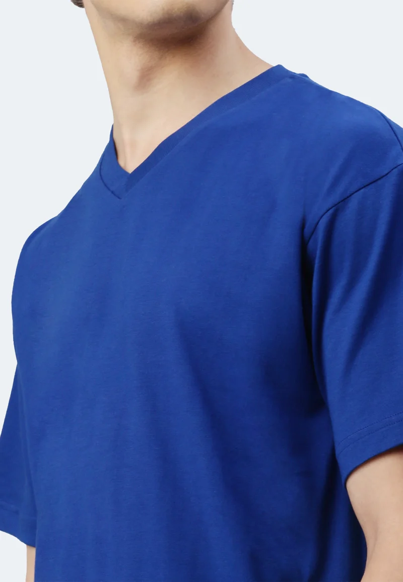 T-Shirt Oversize V-Neck Victor