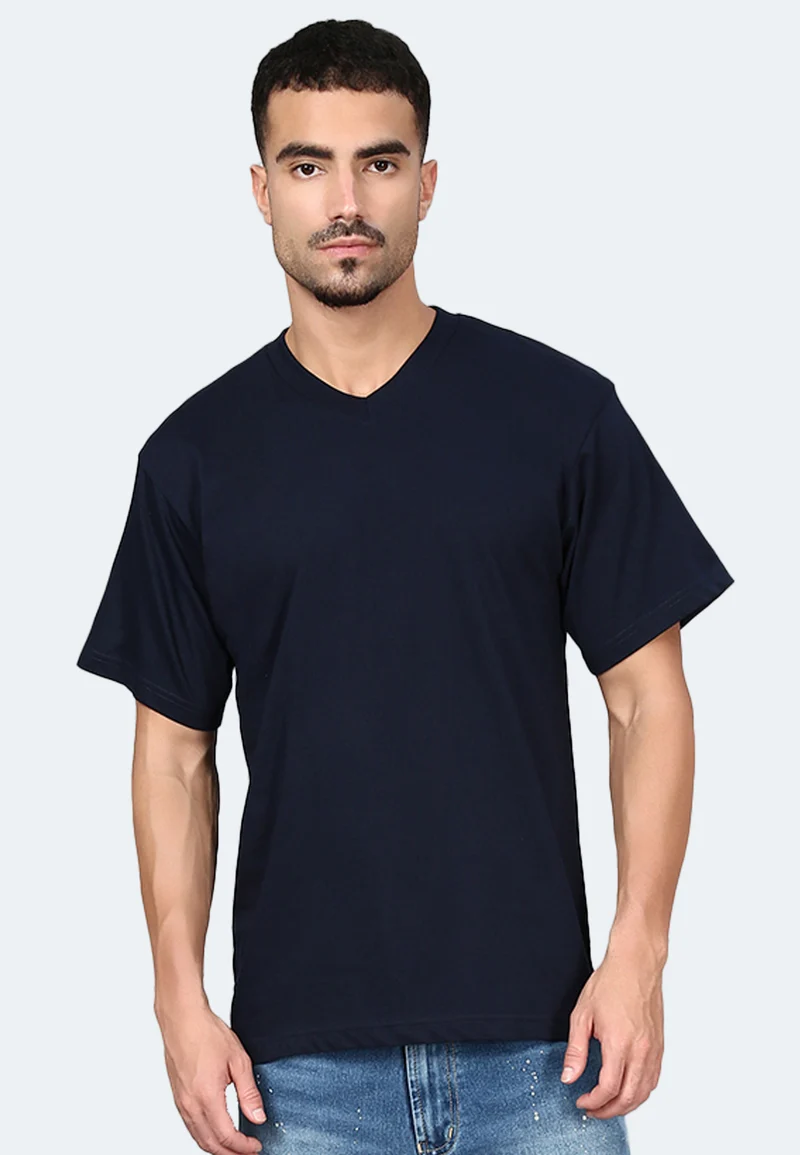 T-Shirt Oversize V-Neck Victor