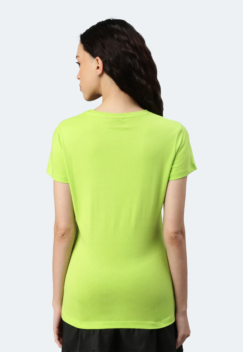 Damen V-Neck T-Shirt Whale