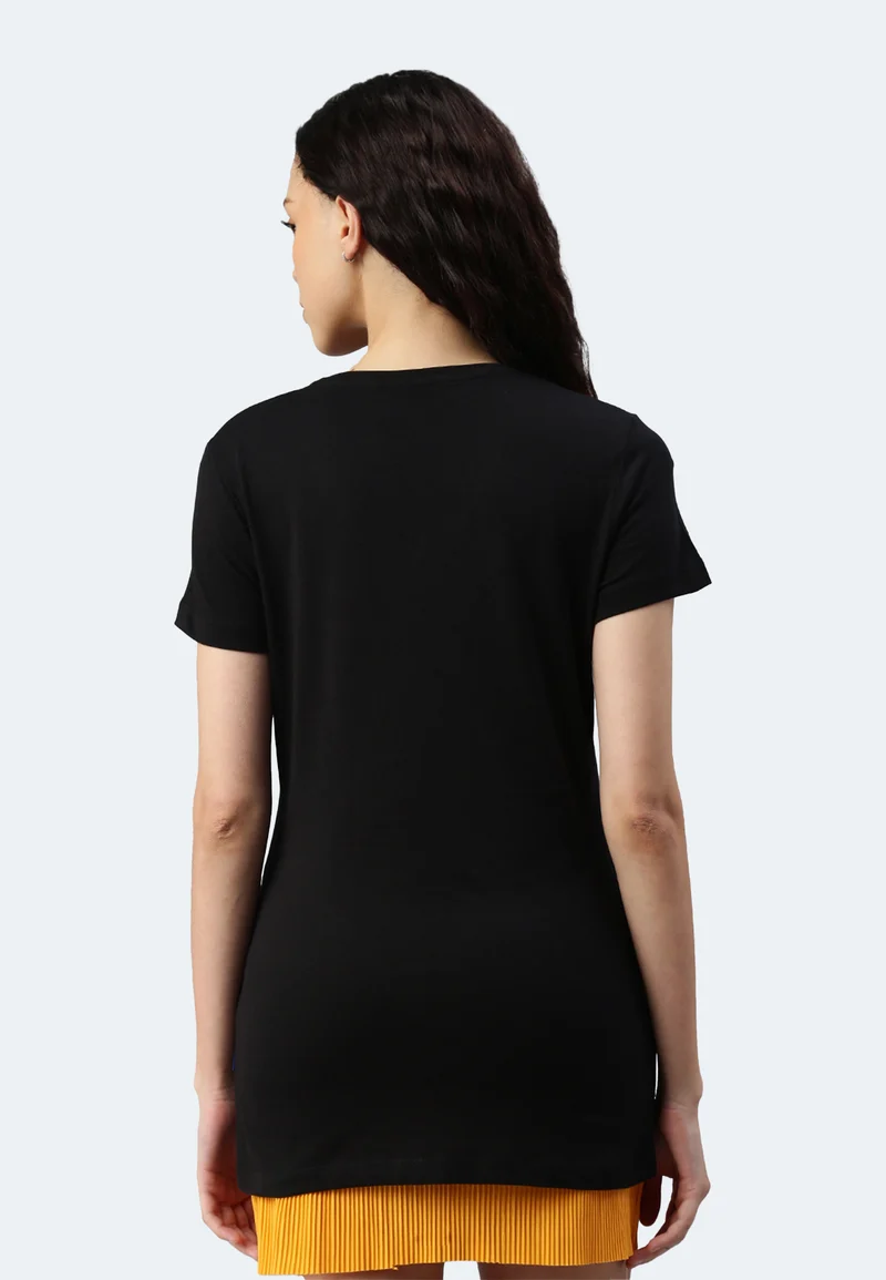 Damen V-Neck T-Shirt Whale