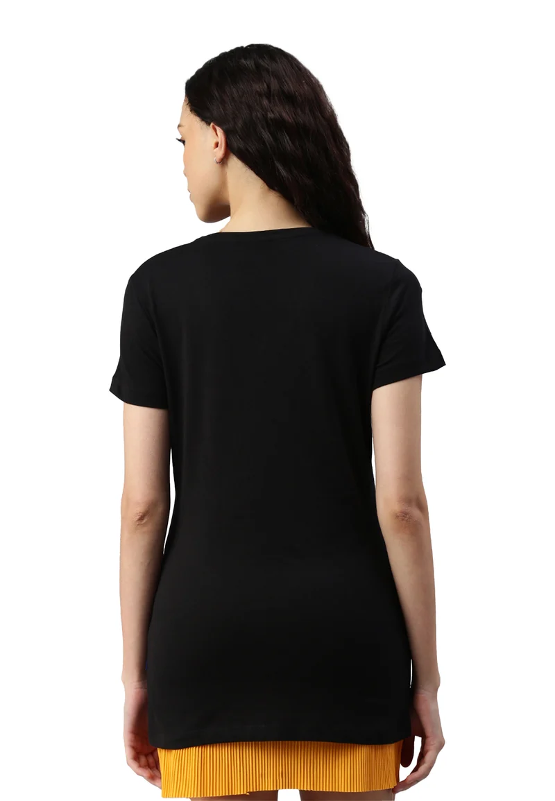 Damen V-Neck T-Shirt Whale