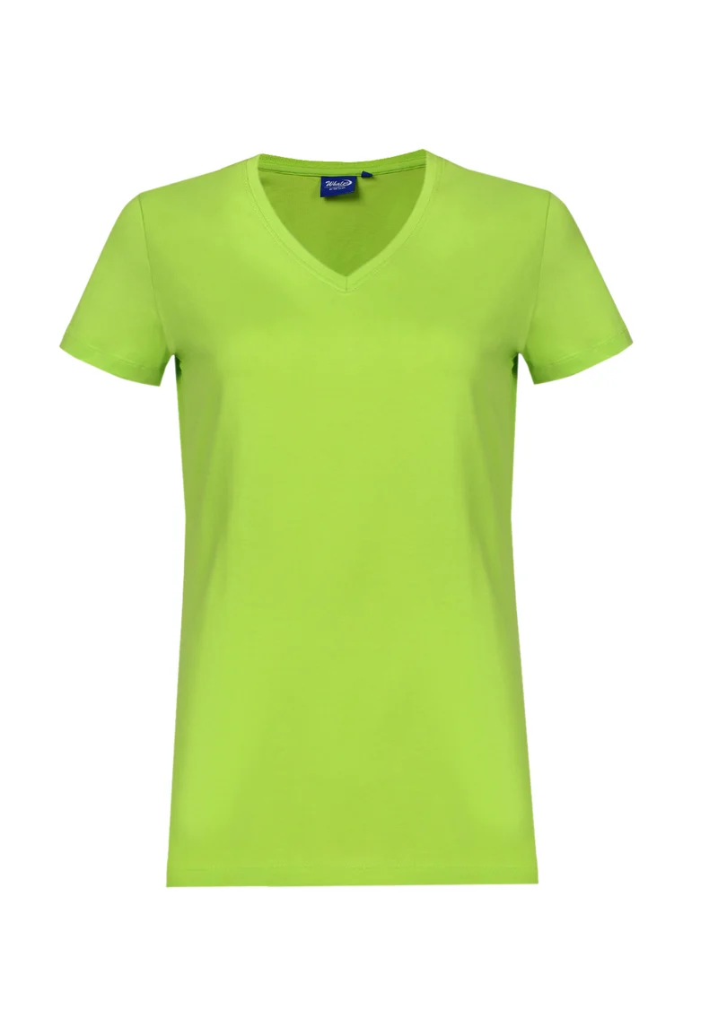 Damen V-Neck T-Shirt Whale
