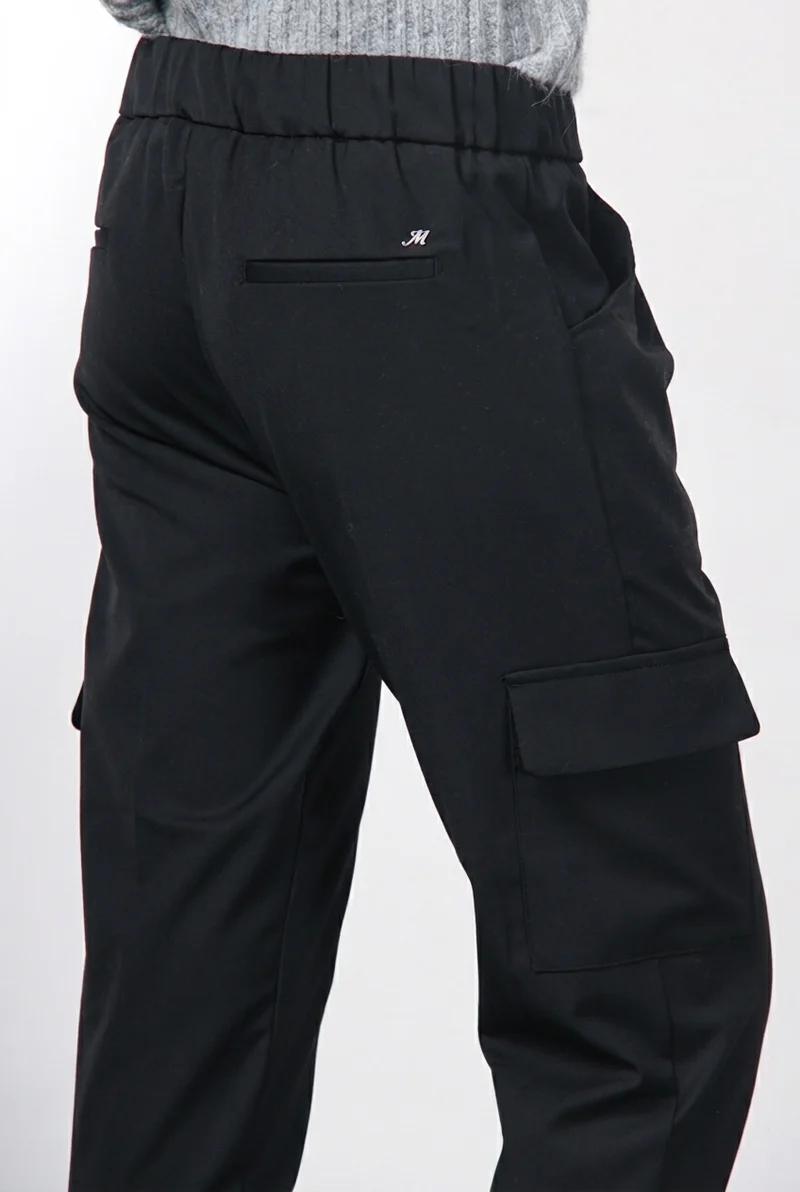 Chile Jogger pantalon cargo femme en laine relaxed fit