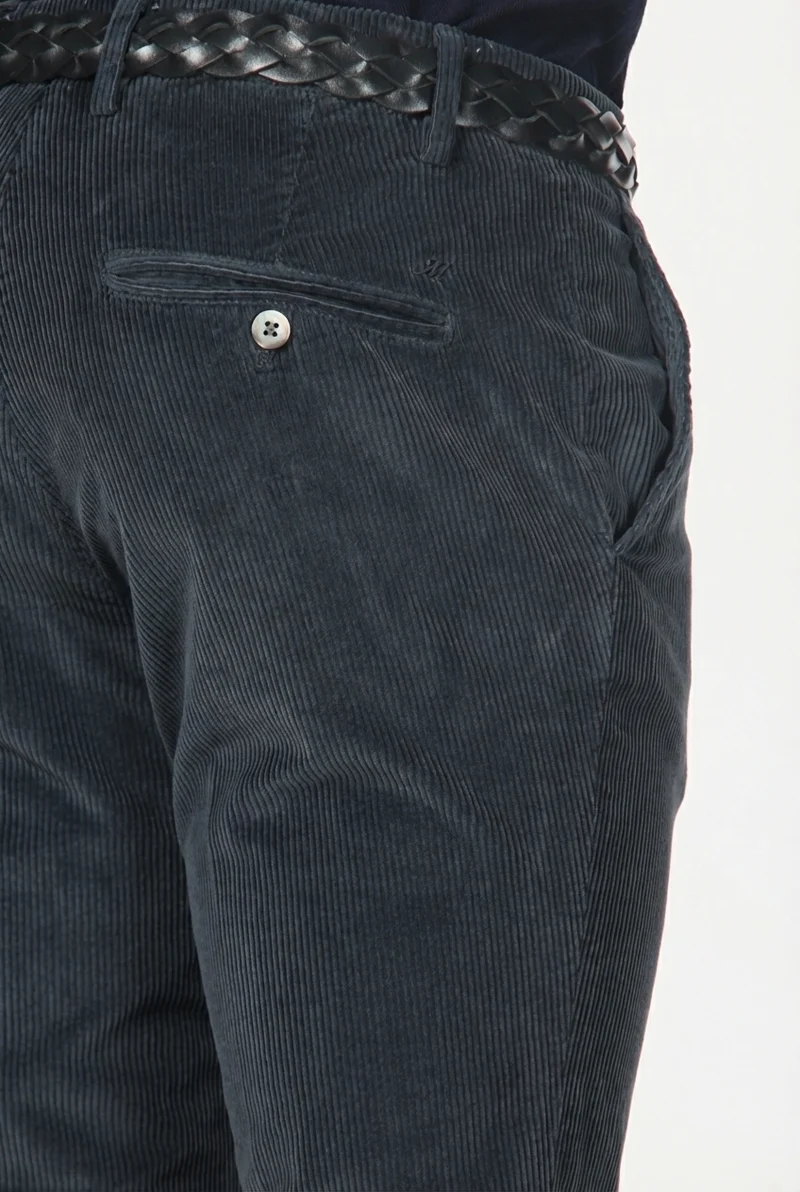Milano pantalon chino homme en velours 500 lignes extra slim fit ①