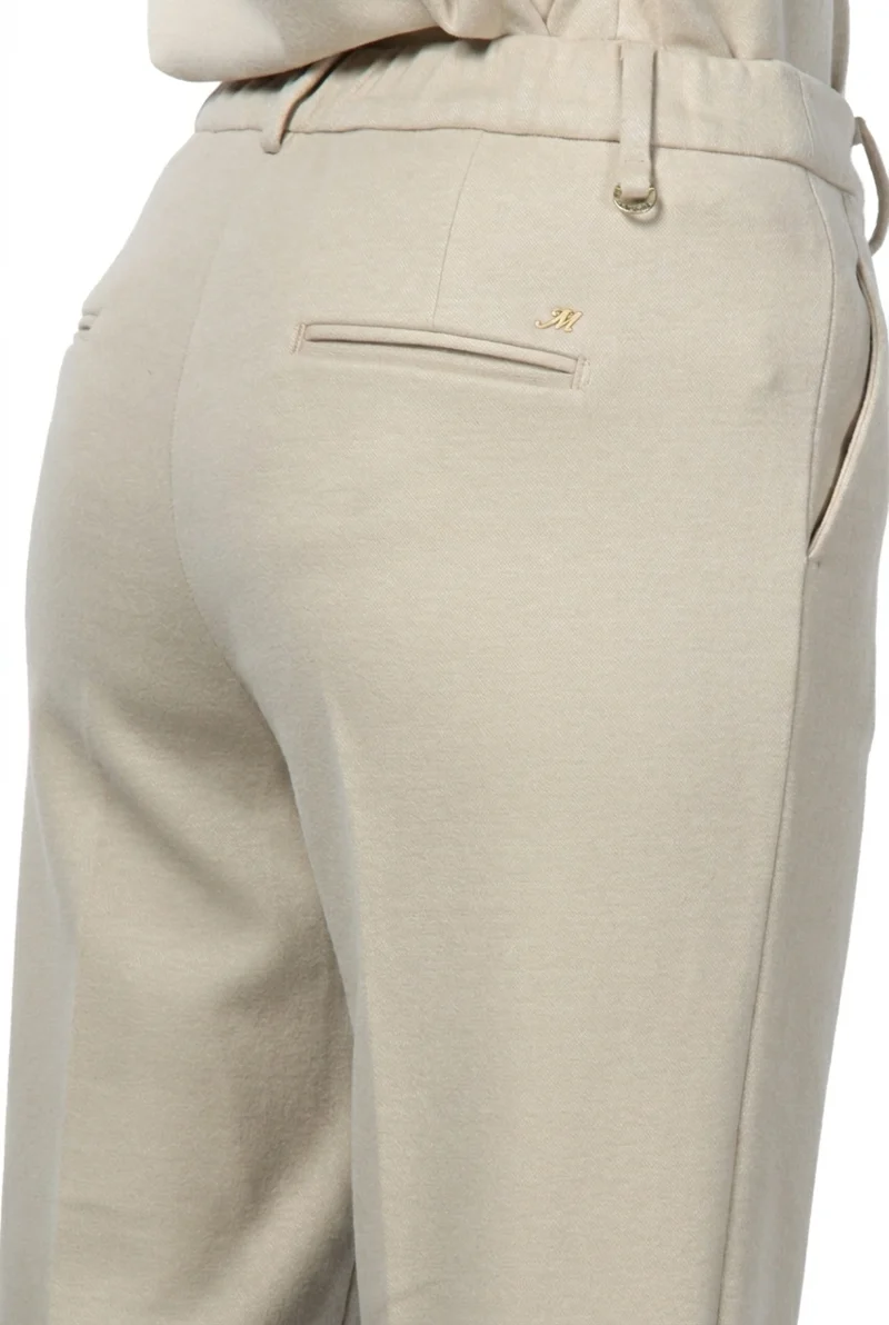 Pantalon chino femme New York Cozy en jersey, relaxed fit