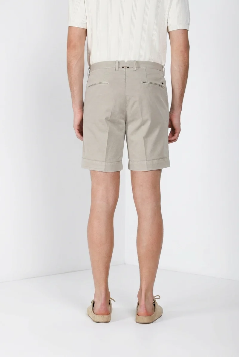 Boston delamere bermuda chino homme en twill stretch relaxed fit