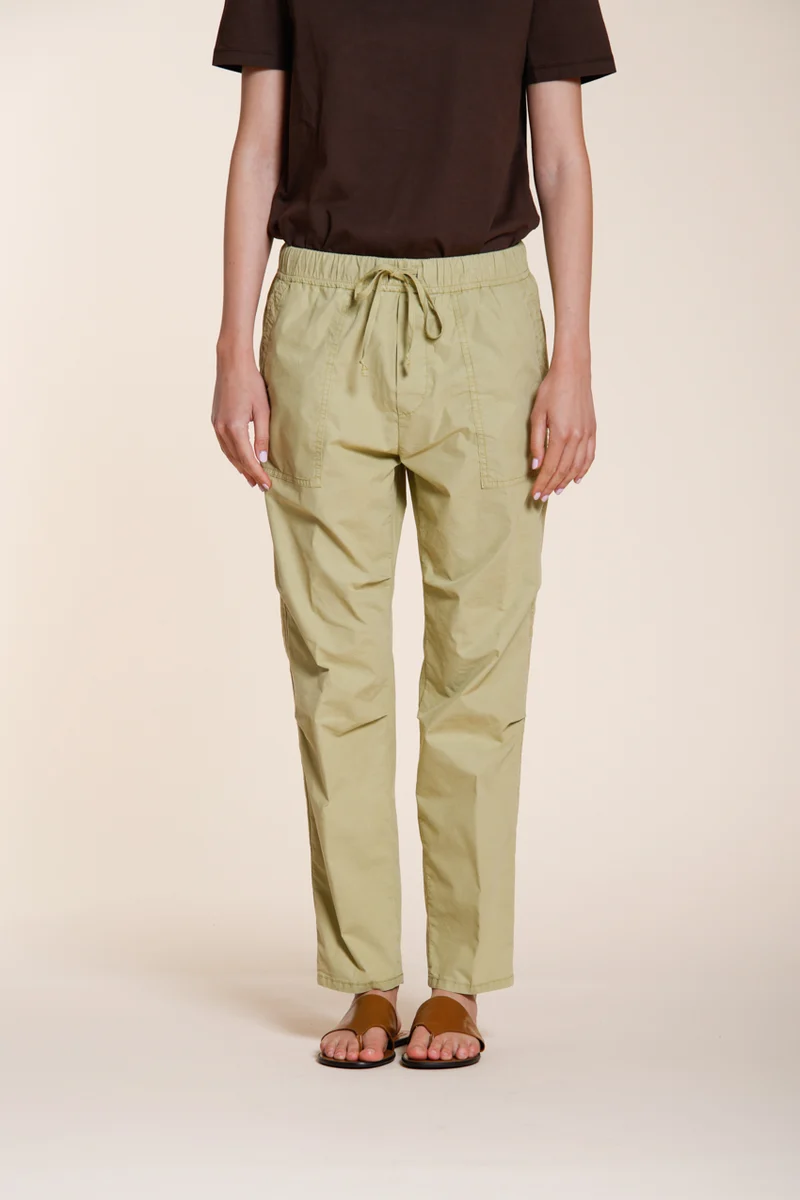 Fatique Jogger pantalon cargo femme en twill relaxed fit