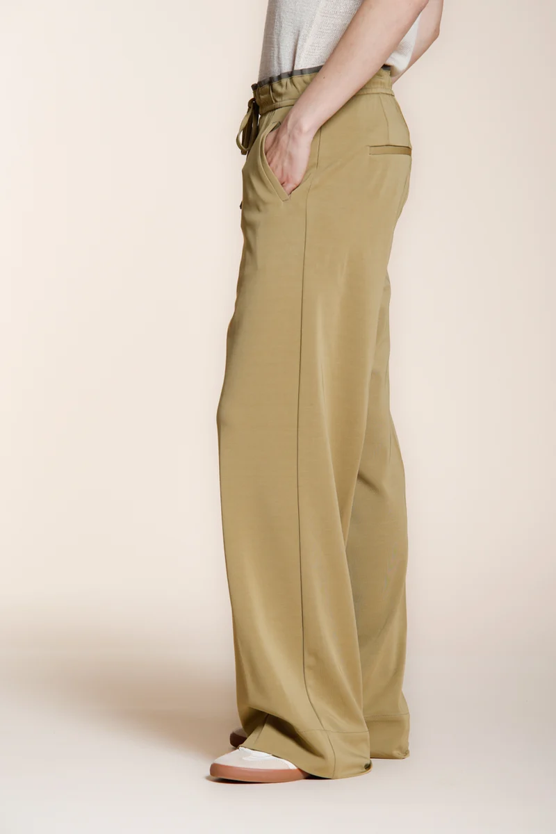 New York Studio Elax pantalon chino jogger femme en jersey straight fit