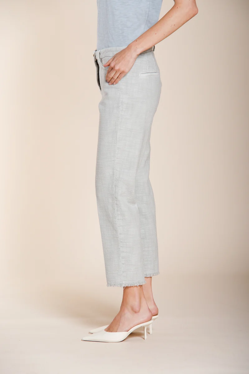New York Carrot pantalon chino femme en natte carrot fit
