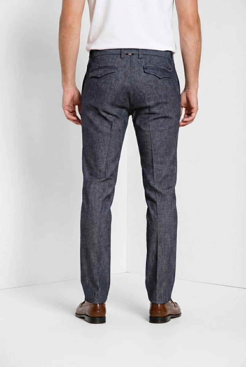 Milano pantalon chino homme en denim extra slim fit
